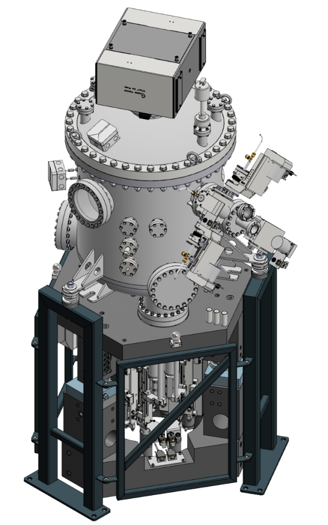 P412 - Mirror unit (M2) for hard X-ray synchrotron radiation at PINK EMIL beamline at BESSY, Helmholtz-Zentrum Berlin, Germany
