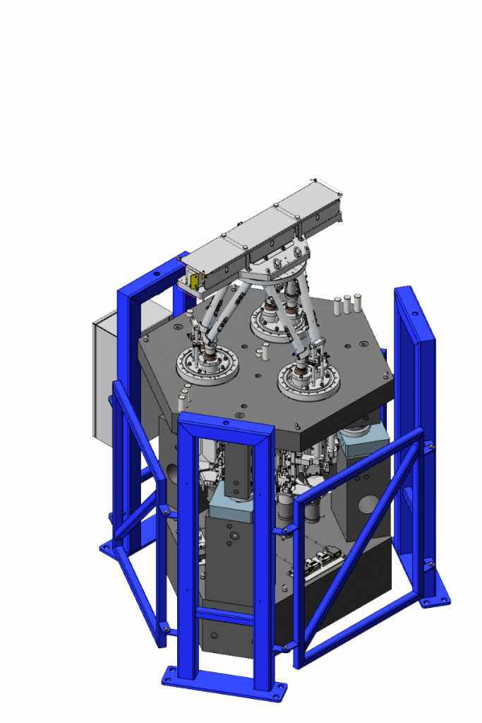 P439 - Mirror unit (M4) for soft X-ray synchrotron radiation at ESM beamline at the synchrotron radiation source NSLS-II, USA