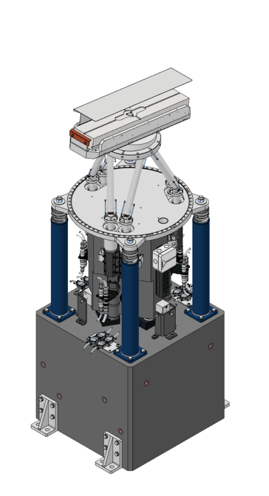 P477 - Mirror unit - Bestec GmbH_02 P477 - Mirror unit for VUV radiation based on constant-strut-length hexapod mechanism at NIM beamline at Metrology Light Source, National Metrology Institute (PTB), Germany