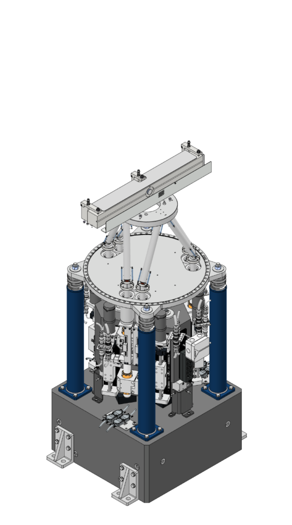 P490 - Mirror unit M2 - Bestec GmbH_02 P490 - Constant-strut-length hexapod mechanism mirror unit (M2) for soft X-ray synchrotron radiation - MIFO beamline at National Metrology Institute (PTB) Germany