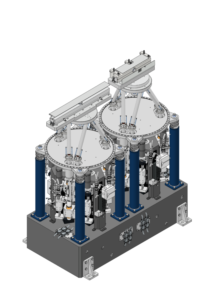 P490 - Constant-strut-length hexapod mechanism mirror unit (M3 M4) for soft X-ray synchrotron radiation - MIFO beamline at National Metrology Institute (PTB) Germany